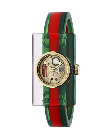 gucci plexiglas watch|Gucci Watches .